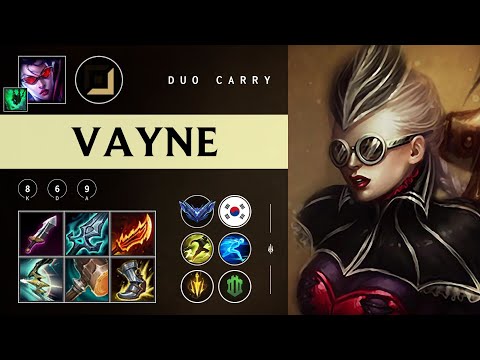 Vayne ADC vs Ziggs - KR Diamond Patch 25.22