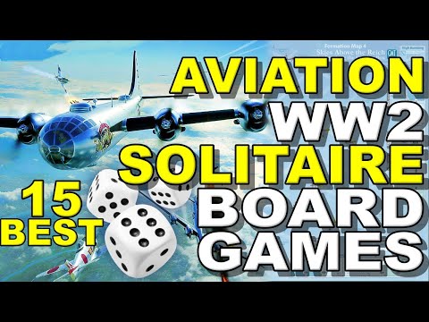 Best WW2 Aviation Solitaire Board Games | Best WW2 Aviation WARGAMES