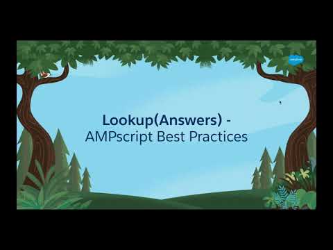 LookupAnswers AMPScript Best Practices