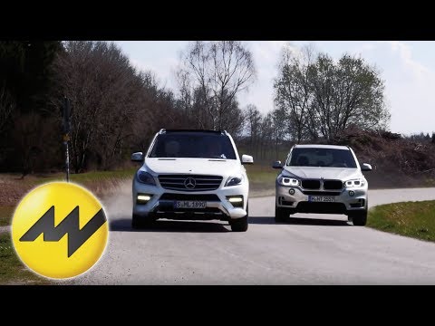 BMW X5 25d xDrive vs. Mercedes ML 250 Bluetec: SUV Vergleich 2014