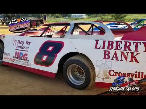 #8 Jessie Hughes - Sportsman - 8-11-18 Fort Payne Motor Speedway - In Car Camera