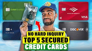 TOP 5 Secured Credit Cards For Building Credit FAST!