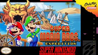 Super Mario Bros. Expedition (SNES)  SMW Romhack - Longplay