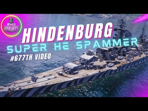 Strong Guns Torpedoes and More :  Dominate the Battles with Cruiser HINDENBURG World of Warships