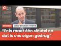 Sander Schelberg: "Zet jezelf eens voor de spiegel"