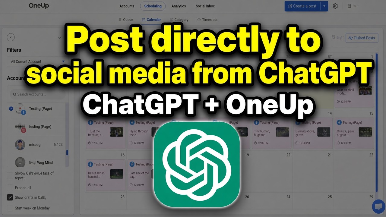 How to Post Directly to Social Media From ChatGPT