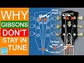 Why Gibson Guitars Go Out of Tune So Easy