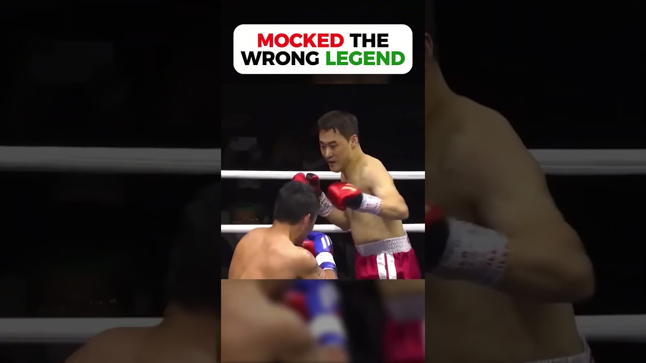 He Laughed at a LEGEND, Then Got SILENCED 💥 #shorts