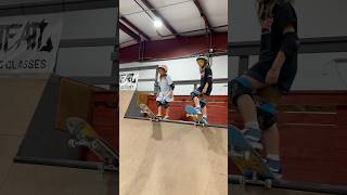アトランタのスケボー学校でドロップインの特訓中 practicing at skateatl #skateboarding #skater #skateboard #スケートボード #アメリカ生活