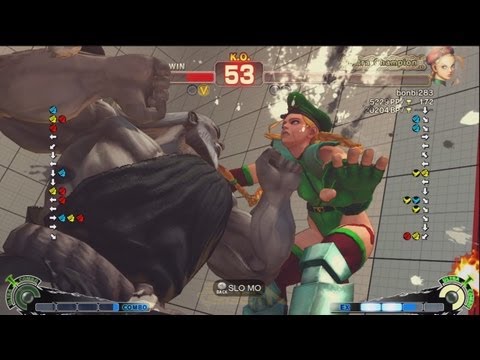 Anton (Gouken) vs Bonbi (Cammy) - AE 2012 Matches *1080p*