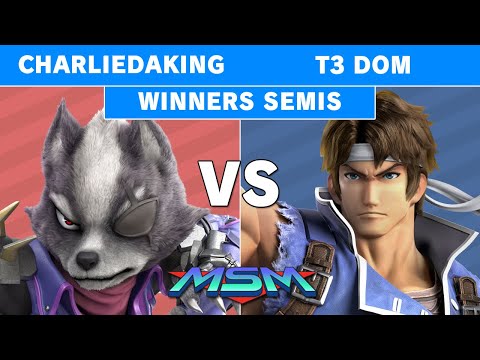 MSM 226 - Charliedaking (Wolf) Vs CG | T3 Dom (Richter) Winners Semi - Smash Ultimate
