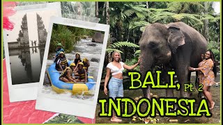 Bali Travel Vlog Pt. 2 | Bali Zoo, Gates of Heaven, Elephant Sanctuary |TRAVELING SISTAHOOD