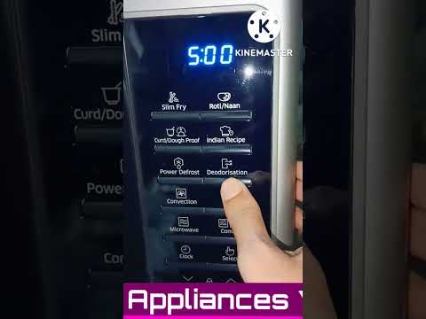 samsung Microwave oven Short demo video