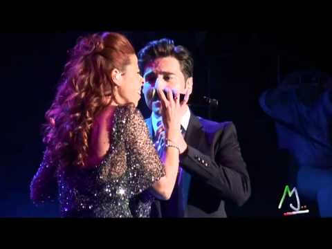 David Bustamante. Madrid 05-03-12. "Bandera blanca" junto a Pastora Soler