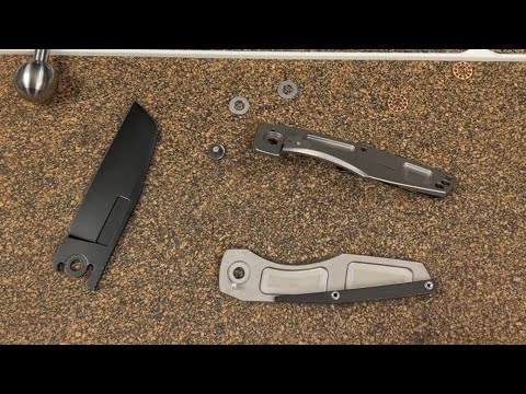 VERO MINI AXON FRAMELOCK - DISASSEMBLY & BEARING SWAP