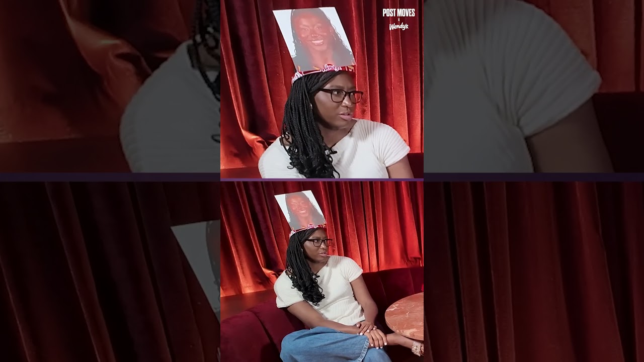 Candace just couldn't let the height question go!🤣 @Wendys  #WendysPartner
