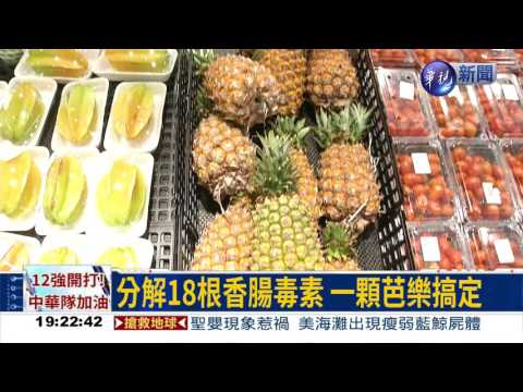 分解亞硝酸鹽毒素 芭樂最強!