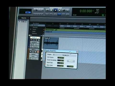 Pro Tools 8 Pitch Shifting ( Elastic Pitch)