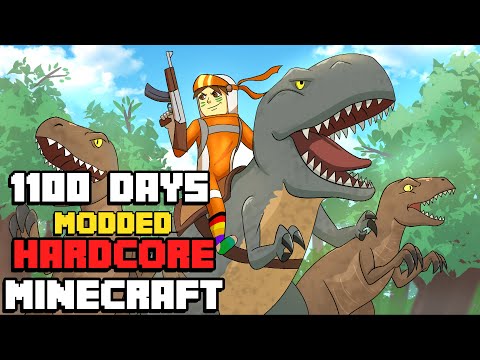 Insane! I defied death for 1100 days in Minecraft's mega modpack!