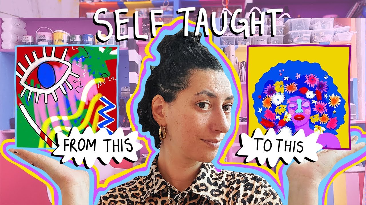 FIND YOUR ART STYLE AS A SELF TAUGHT ARTIST.... AND THEN GET PAID