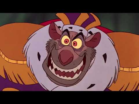 The Great Mouse Detective - Ratigan as King
