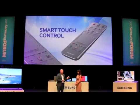 Samsung Smart Touch Control   Official Presentation   Samsung EU Forum 2013   Monaco