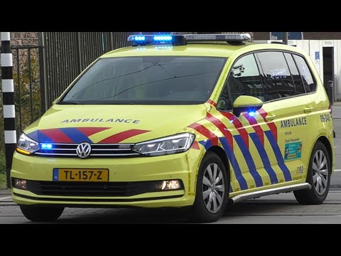 Verschillende [Solo]- Ambulances met spoed naar en van meldingen in Nieuwegein