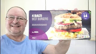 Asda Balti Beef Burgers ~ They&#39;re Horrible!! ~ Food Review