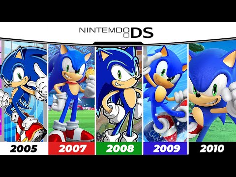 All Sonic DS Games  2005-2010