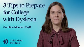 3 Tips to Prepare for College with Dyslexia
