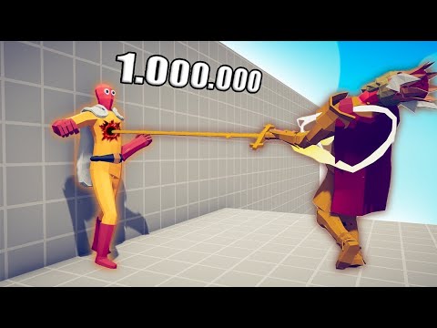 1.000.000 DAMAGE KING SWORD 1 vs 1 TOURNAMENT - TABS | Totally Accurate Battle Simulator 2023