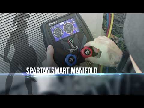 Mastercool Spartan Smart Manifold - Digital Manifold with Bluetooth® Wireless Technology