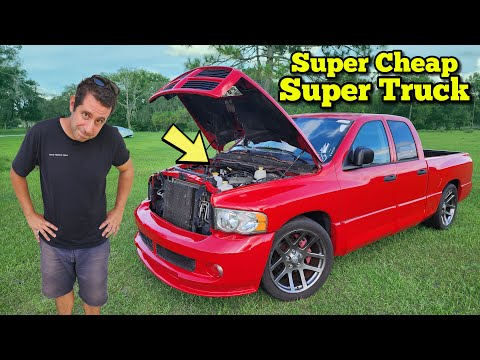 I Bought a 500HP V10 Viper Truck and got $10,000 Off because of a Mystery Mechanical Issue