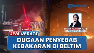 Kebakaran di Beltim, Warung dan Toko Perabotan Hangus, Polisi Curigai Kabel yang Tak Sesuai Standar