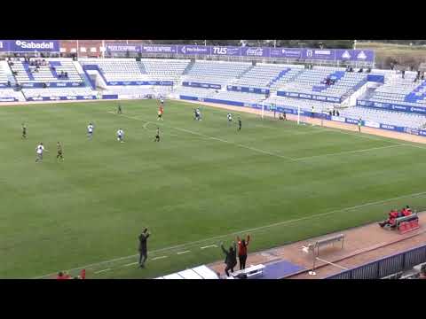Gol Néstor Querol (CE Sabadell 1- 0 Conquense)