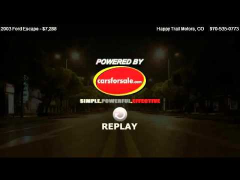 2003 Ford Escape XLT - for sale in Longmont, CO 80504