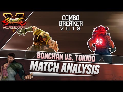 SFV AE Match Analysis: Combo Breaker 2018 - Bonchan vs. Tokido