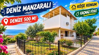 L424 - 🏡Aradığınız Ev Bu Olabilir! | 🔑 Köşe Konum + Bahçe + Deniz Manzarası! #di