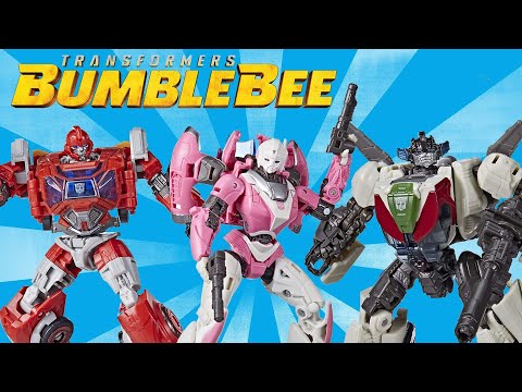 Transformers Studio Series Bumblebee Movie  ARCEE,  IRONHIDE and WHEELJACK | VIDEO REVIEW
