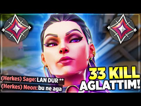İMMOLARI İPE DİZDİM!! REYNAMLA 33 VURDUM AĞLADILAR! TRYHARD REYNA OYNANIŞ | Rasherino Valorant