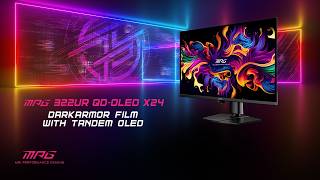 MSI MPG 322UR QD‑OLED X24 + 2026 + YouTube Product Showcase