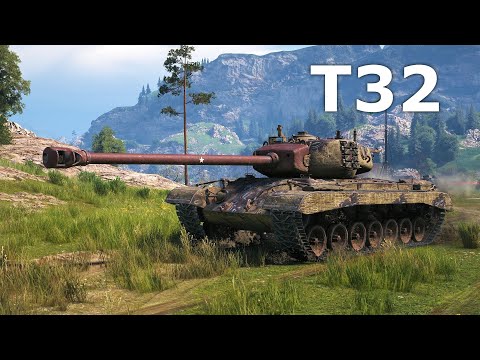 World of Tanks T32 - 3 Kills 7,2K Damage
