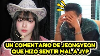 Download lagu TWICE'S JEONGYEON'S COMMENT THAT ALMOST CAUSED JYP TO DELETE THEIR VIRAL VIDEO mp3