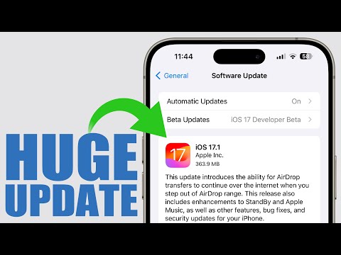 iOS 17.1 - BIG Update Incoming !
