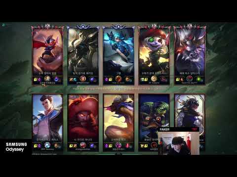 Faker Gwen  VS Ekko  |MID| Grand master|KR [Faker full carry]