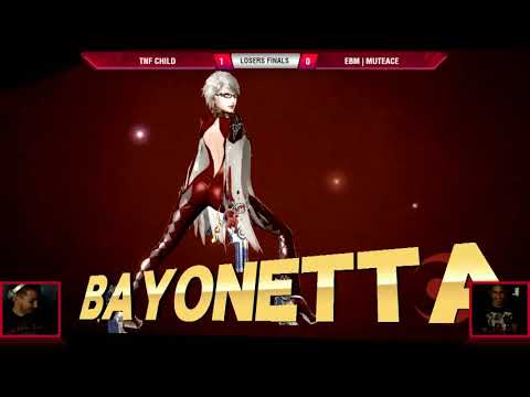 VS Weekly 8/16/18 - Losers Finals - TNF Child (Bayonetta) vs EBM | MuteAce (Bayonetta) - Smash 4