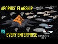 Which Enterprise Can Stop Apophis Mothership Star Trek Starship Battles