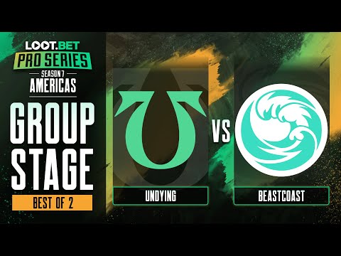 Undying vs beastcoast Game 2 - Pro Series 7 AM: Group Stage w/ rkryptic & neph