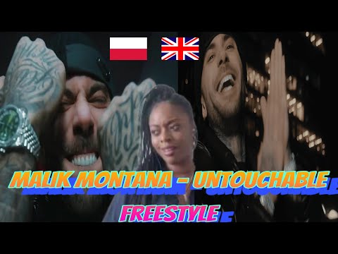 Malik Montana - Untouchable Freestyle - Reacting to polish rap