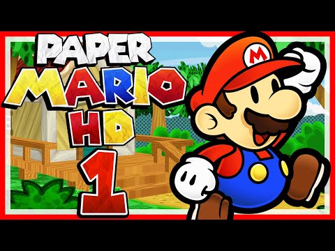 PAPER MARIO HD # 01 ⭐ Paper Mario 64 Remastered!